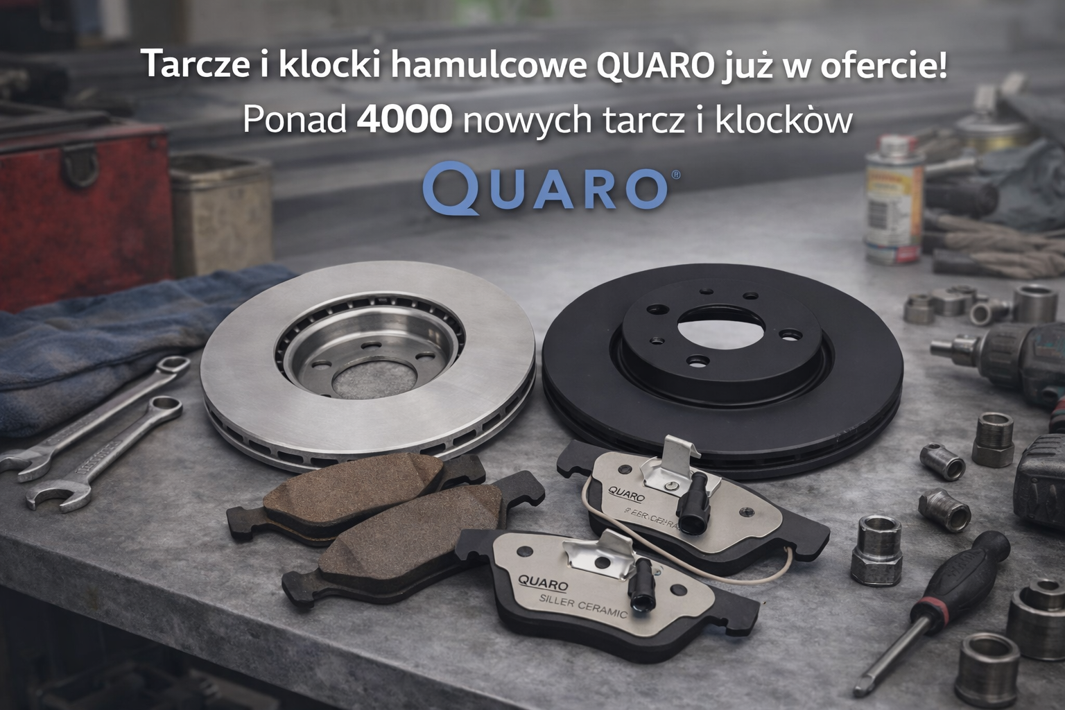 tarcze i klocki hamulcowe QUARO